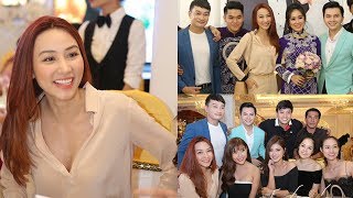 Chỉ vì dự đám cưới Lê Phương mà Ngân Khánh tức tốc bay từ Singapore về tham dự....