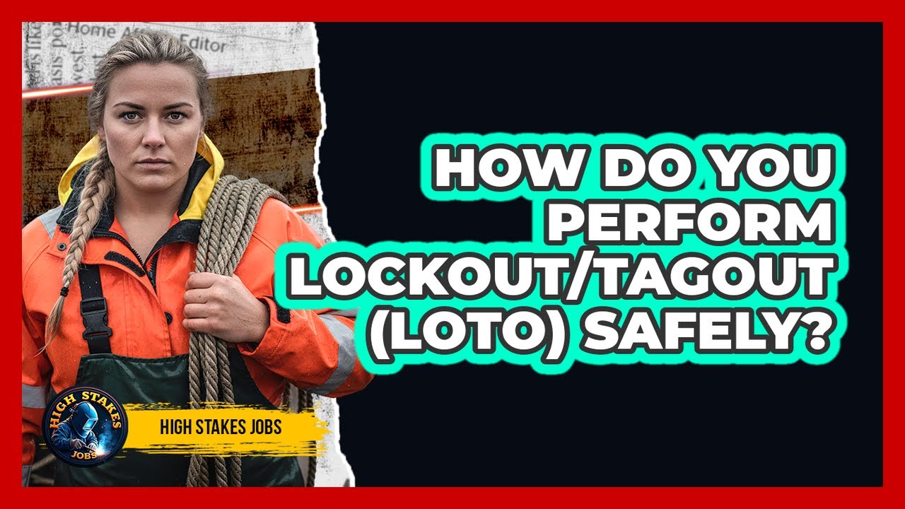 How Do You Perform Lockout/Tagout (LOTO) Safely? - High Stakes Jobs