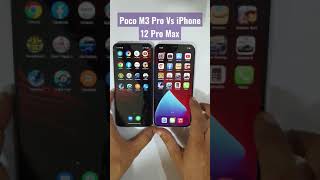 Poco M3 Pro Vs iPhone 12 Pro Max Speed Test