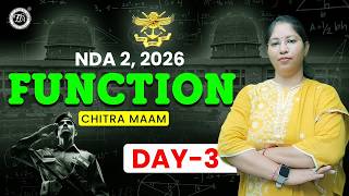 Functions Day 3 | NDA Maths | Mission NDA 2026 | Chitra Ma’am | The Tutors Academy #ndaexam