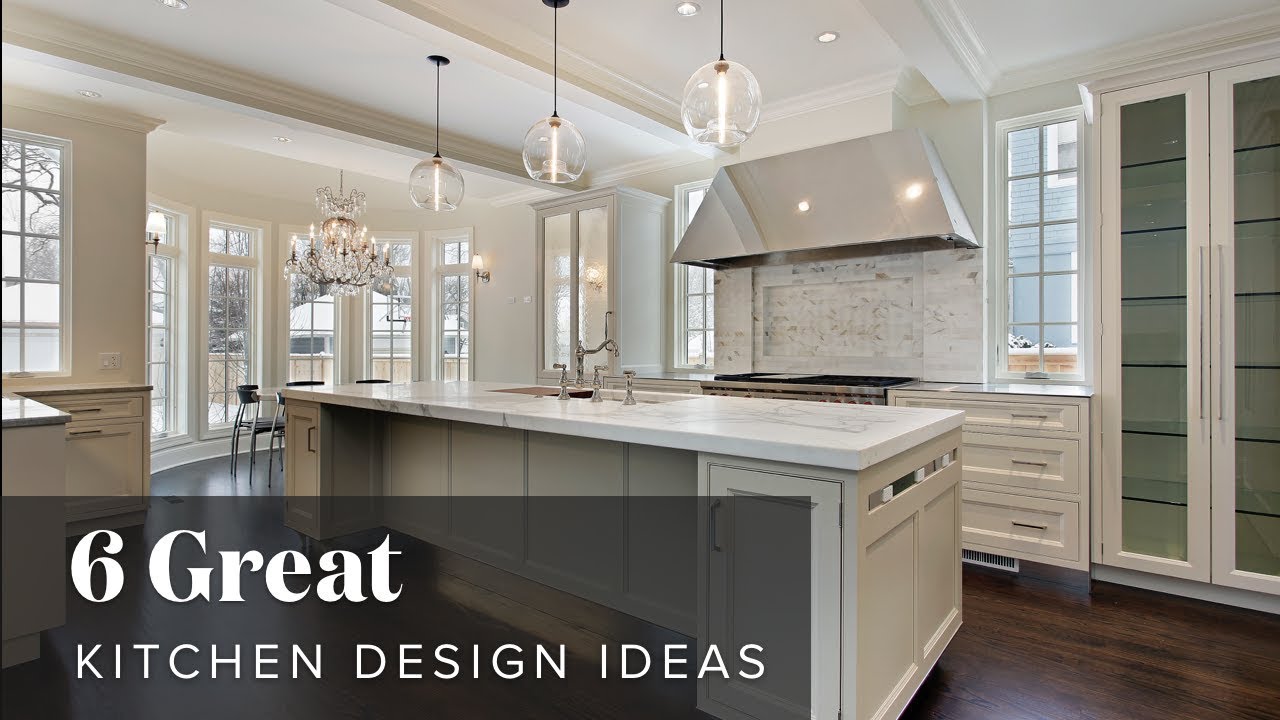 6 Great Kitchen Design Ideas | Kitchen Magic - YouTube