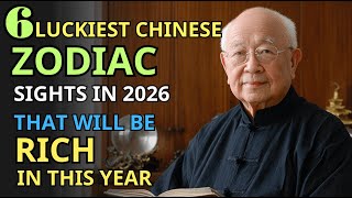 6 Luckiest Chinese Animal Zodiac Signs, That Wil be RICH in 2026/ Fengshui, Buddhist teaching