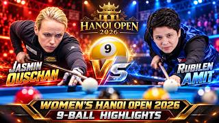 Jasmin Ouschan vs Rubilen Amit | Women’s Hanoi Open 2026 | 9-Ball Highlights screenshot 5