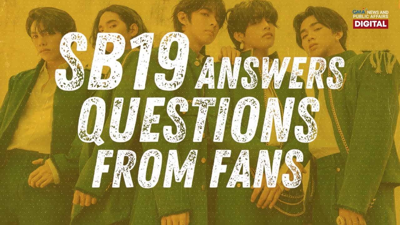 SB19 Answers Questions from Fans | GMA Digital Specials