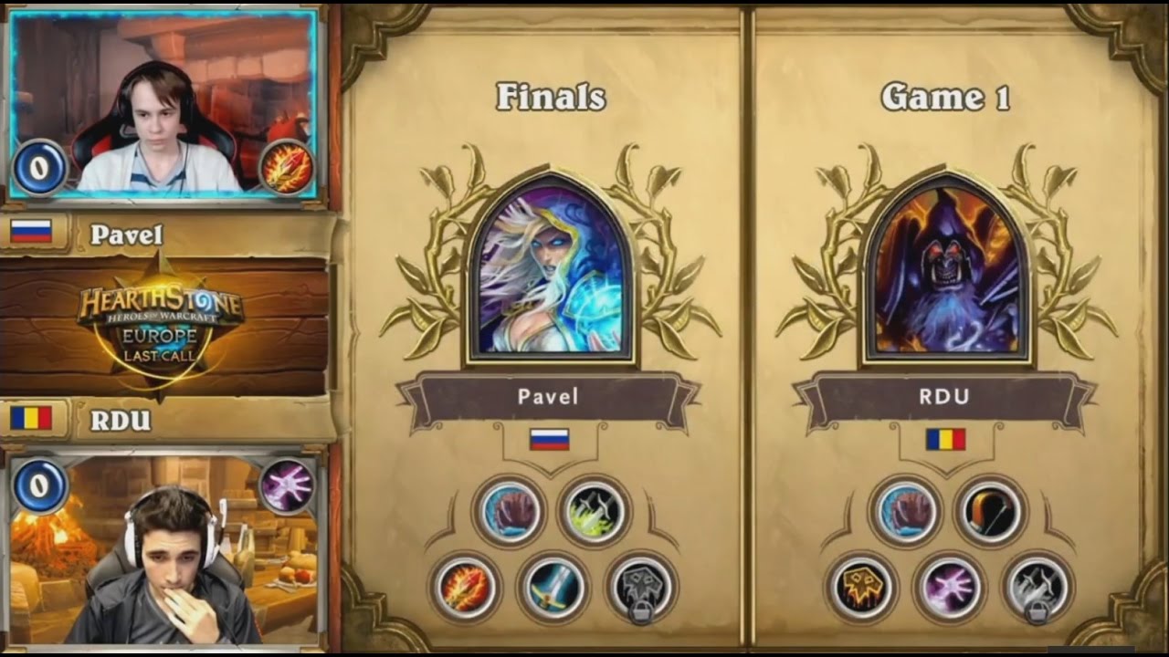 Pavel vs RDU Grand Final HCT Europe Last Call Invitational | Hearthstone World Championship 2016