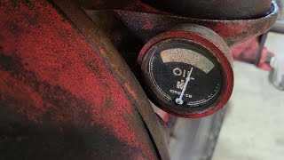 Farmall C oil change