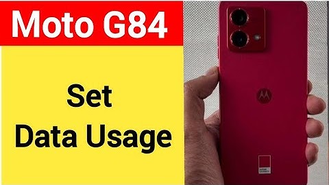 How to set data usage, Moto G84 me data limit Kaise lagaen