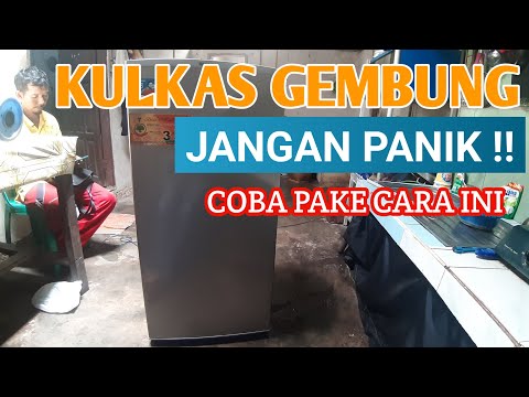 Cara Mengatasi Kulkas Menggembung, jangan panik ! #serviskulkas