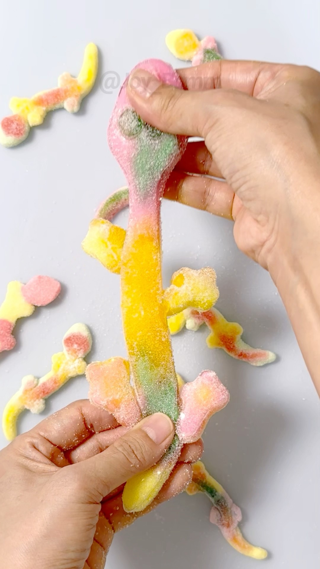 ?Chupa Chups BIG Gecko gummy Squishy DIY with Nano Tape!
