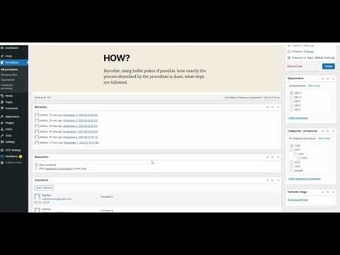 Zupría SOP  |  WP Plugin  |  How to set up dynamic procedures (Backend)