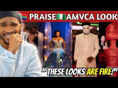 American Reacts to South Africans on Nigerian AMVCA 2026 Looks 