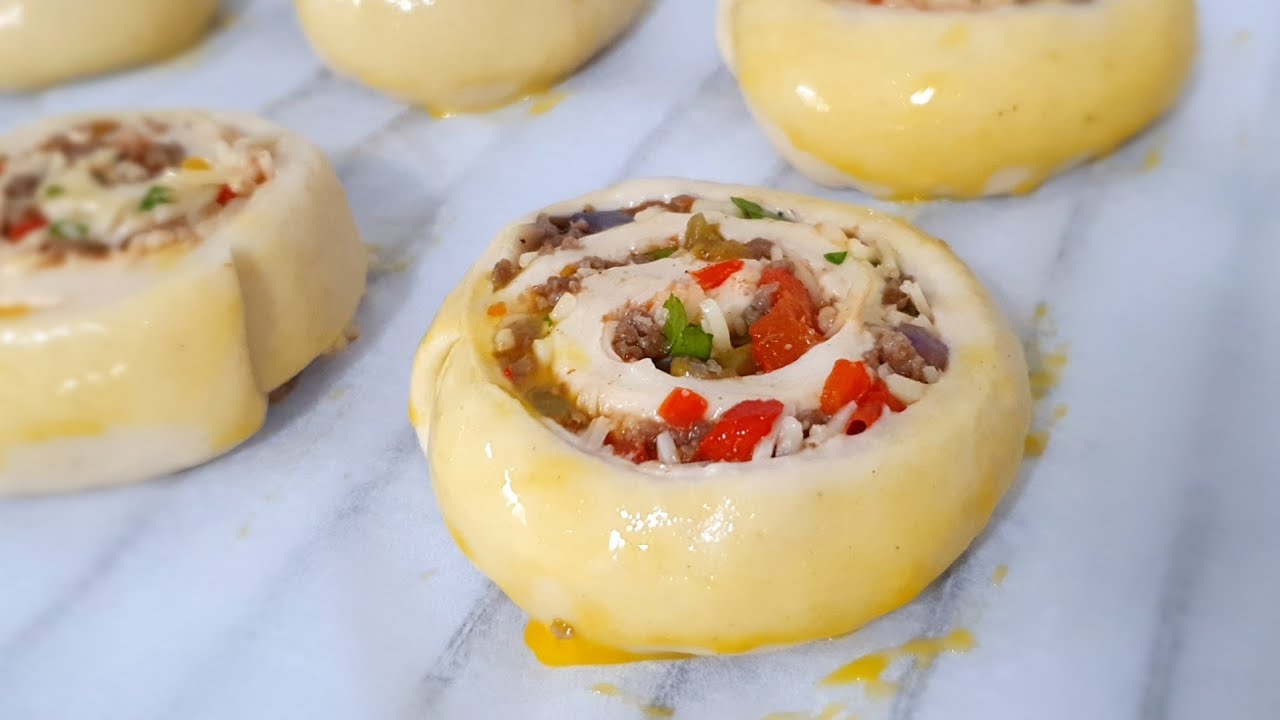 pizza rolls ou pizza roulées très faciles et moelleuses