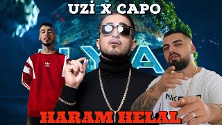 BU İKİLİ TAM MAKİNA 🔥 CAPO X UZİ - HARAM HELAL ALTYAZILI REACTİON Resimi