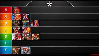 ranking every wwe2k games | what would u change?