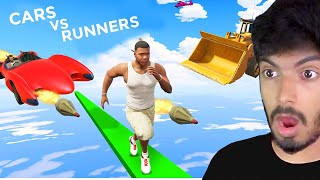 Cars Vs Runners With Friends Gta 5 -Black Fox