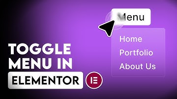 How to Add Toggle Menu in Elementor, Gutenberg & Bricks For FREE