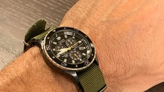 Citizen Eco Drive #3   Setting the Alarm - Wristwatch Wednesday