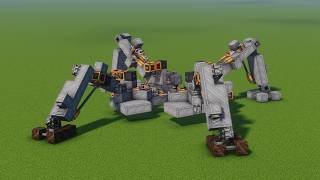 making a giant spider mech with create aeronautics