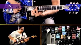 guitarra 1 - I Surrender / Tutorial Hillsong chords