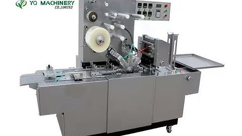 China Made Automatic cosmetics perfume box cellophane wrapping machine price