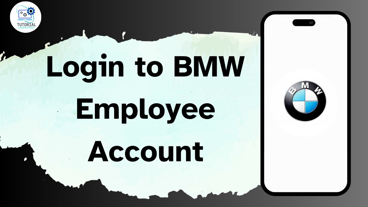 How to Login to BMW Employee Account - YouTube
