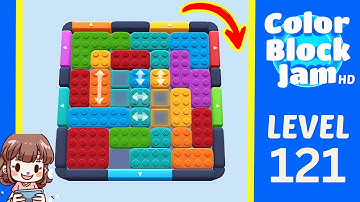 Color Block Jam Level 121 Solution Walkthrough
