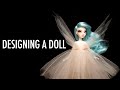 Designing a doll peaches  dreams