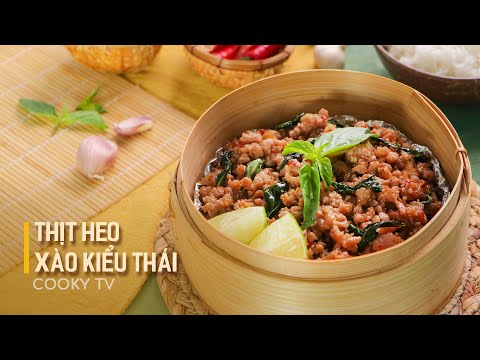 Video: Thịt Heo Sốt Cay Kiểu Thái