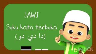 Jawi: Suku kata terbuka (دا دي دو)