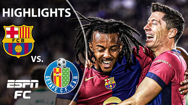 LEWY GOAL 😤 Barcelona vs. Getafe | LALIGA Highlights | ESPN FC