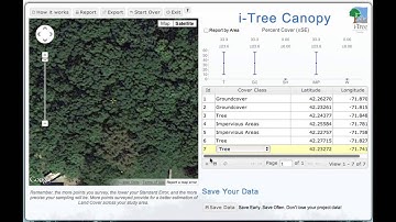 i-Tree Canopy - Classify Sample Points