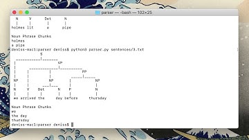 AI50 Project 6a Parser Walkthrough