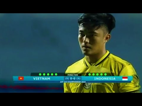 Highlights - Indonesia vs Vietnam 0-0 (Penalti 5-6) Final AFF U23 2023