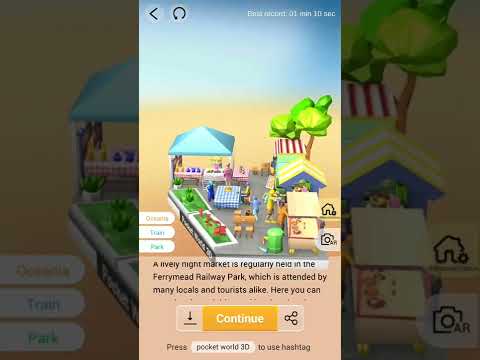 Pocket World 3D - Ferrymead Heritage Park - Night Market