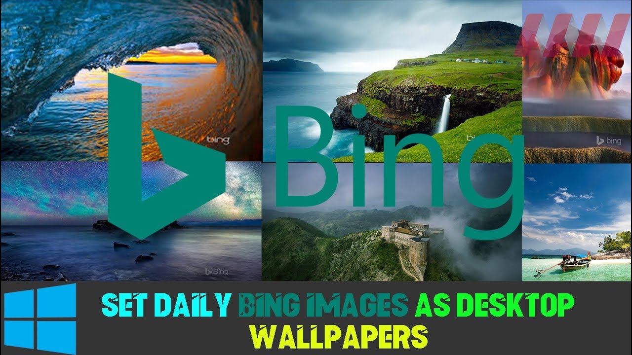 Find Windows 10 PC background images every day with Bing Wallpaper