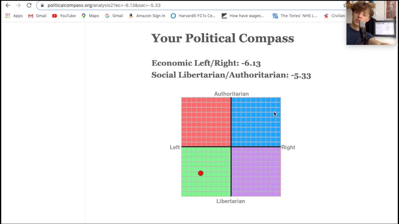 Finally Doing The Political Compass Test Youtube