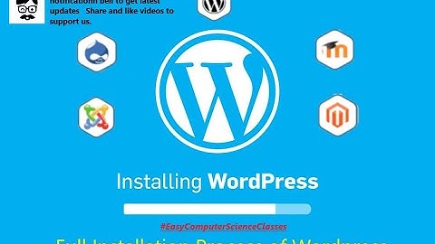 How to install Wordpress on Windows 10 8 7 xp[Xaamp Installation full video link in description box]