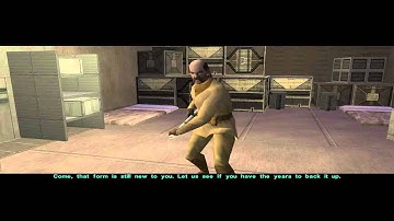 Star Wars - Kotor 2 / Fight against Jedi Master Zez-Kai Ell