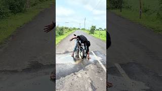 Pothole repair on the village road  #road #repair #help #shorts