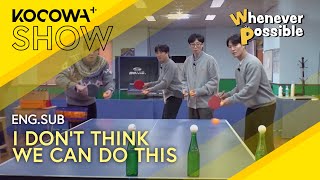 Drop The Ping Pong Balls From The Bottles So Difficult   Whenever Possible Ep20  Kocowa