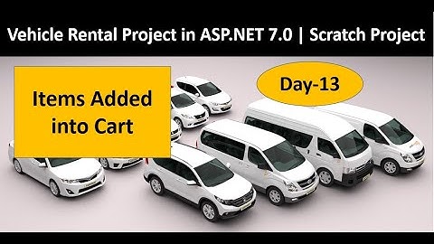 Vehicle Rental Project in ASP.NET 7.0 | Start from Scratch | Real Time Project | Part-13