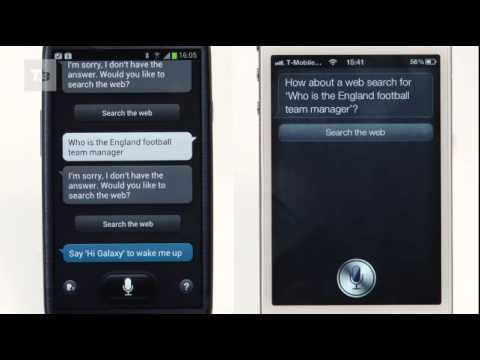 Siri Apple Iphone 4s Vs S Voice Samsung Galaxy S3
