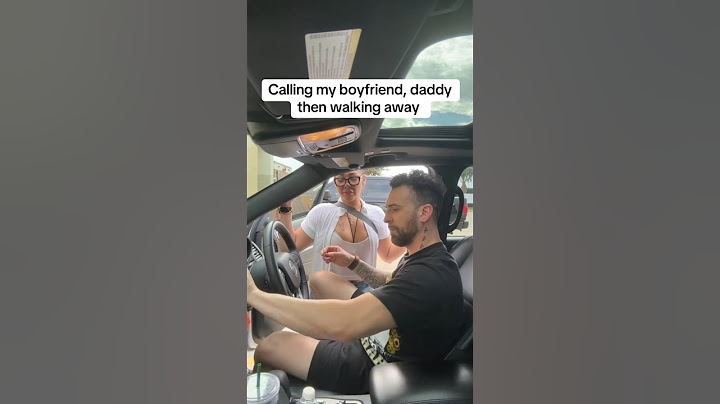 Calling my boyfriend daddy then walking away 🤣 #shorts