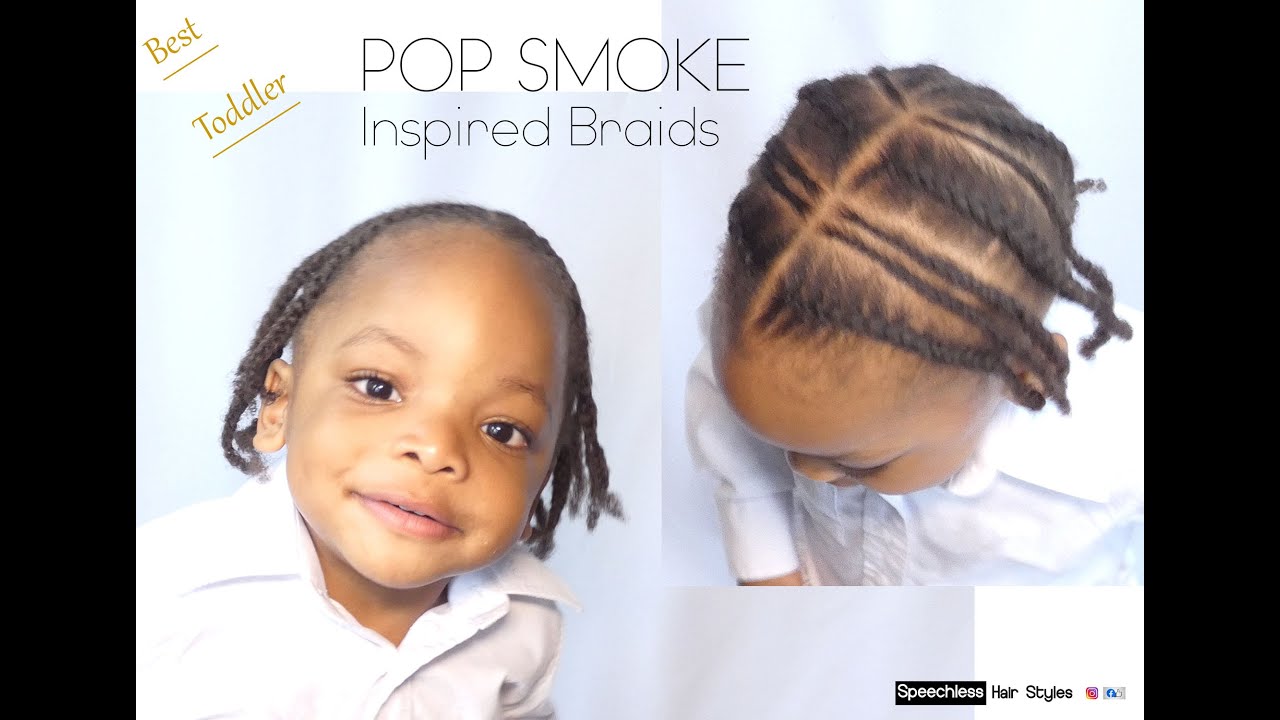 BEST!! How To POP SMOKE Inspired Braids || Toddlers hair styles 2020