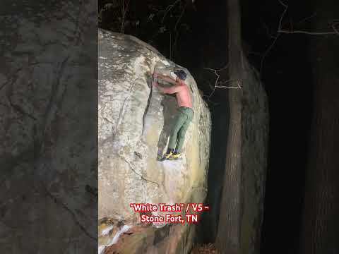 Beta Video for climb White Trash v5, Stone Fort