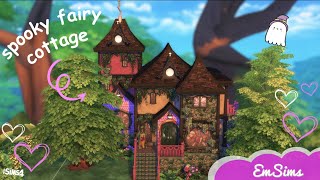 Spooky Fairy Cottage in Innisgreen - The Sims 4 Speedbuild | No CC 👻💜