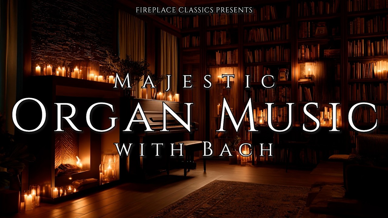 Bach Organ Masterpieces | Fireplace Classical Music