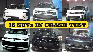 Crash Test Compilation | 15 New SUV 2025