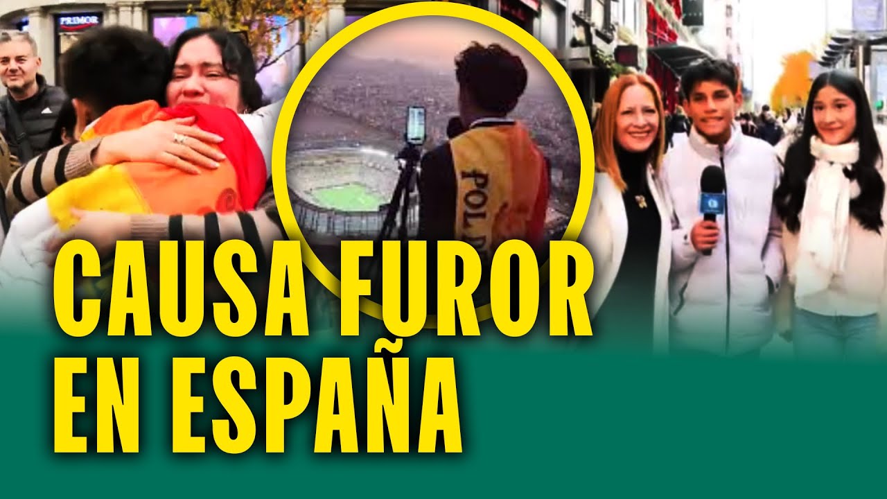 Pol Deportes recibido como estrella en Madrid: 