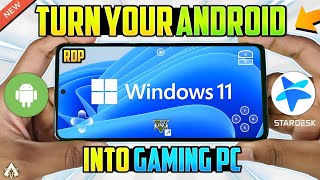 🔥 How To Play PC Games On Mobile - StarDesk Remote Desktop | Turn ANY Android Into Windows Gaming PC screenshot 4